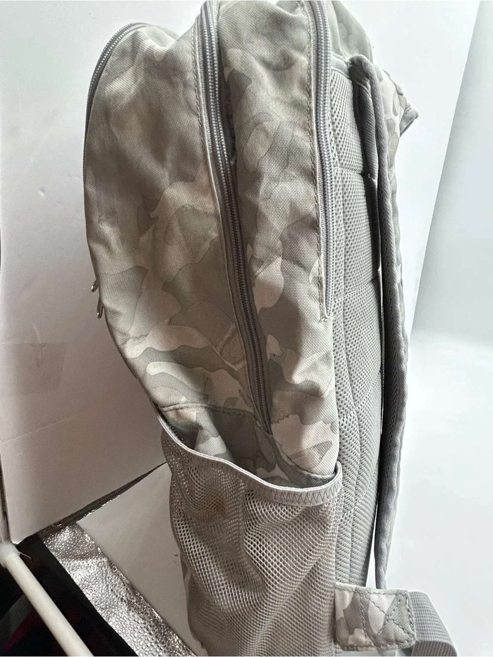 Nike Brasilia X-Large Gray Camo Backpack